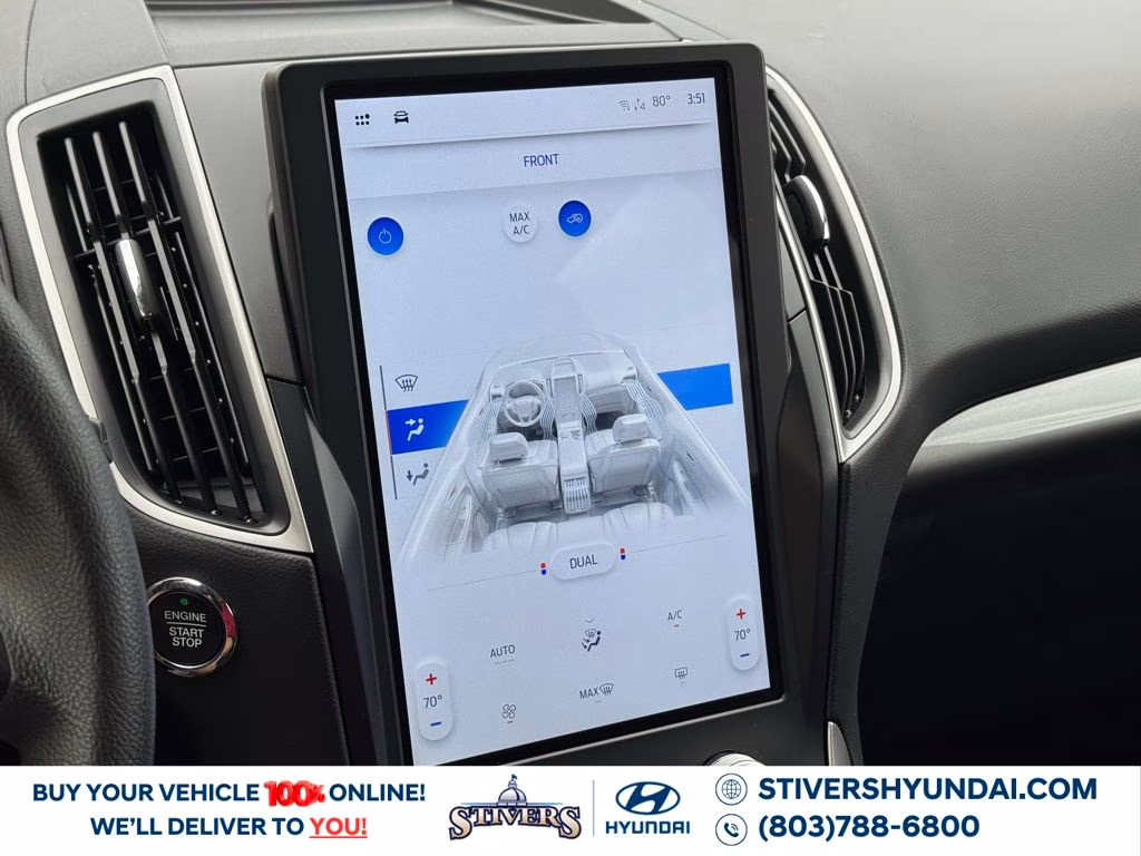 2024 Gray Metallic Ford Edge SE AWD SUV