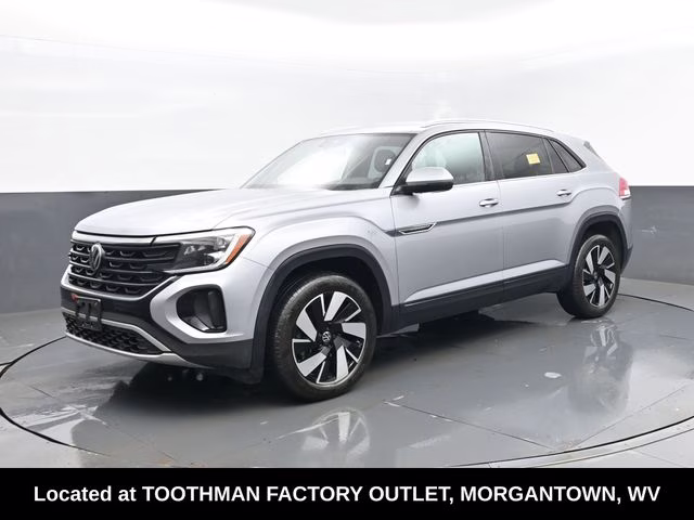 2024 Gray Volkswagen Atlas Cross Sport 2.0T SE w/Technology AWD SUV