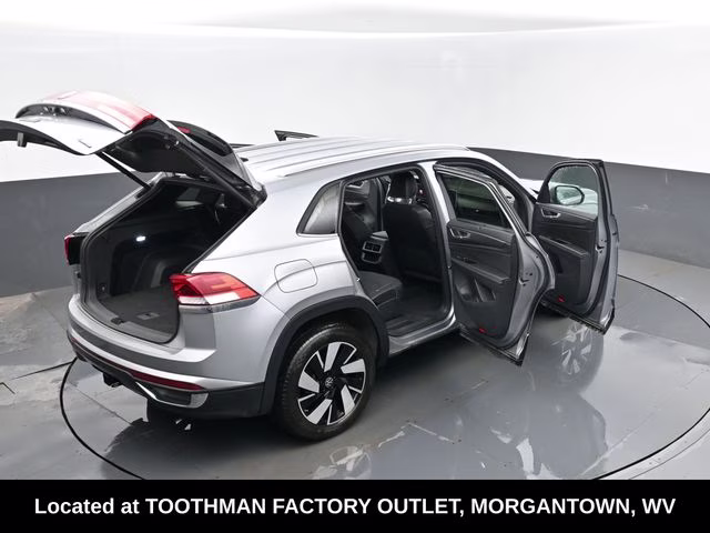 2024 Gray Volkswagen Atlas Cross Sport 2.0T SE w/Technology AWD SUV
