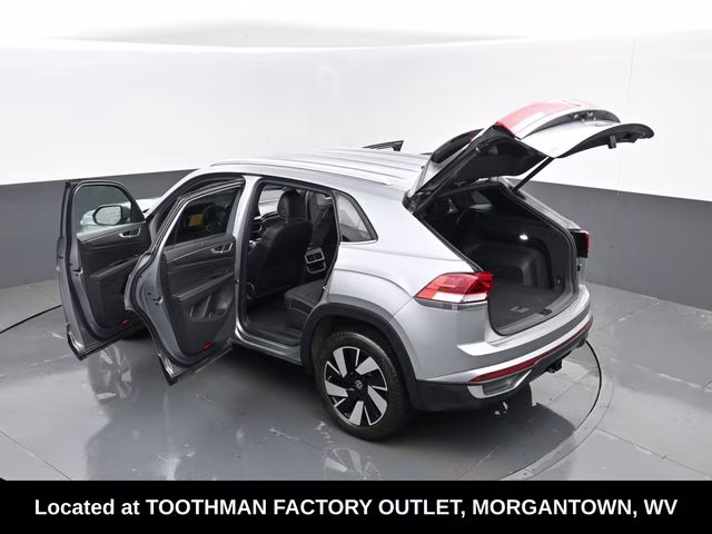2024 Gray Volkswagen Atlas Cross Sport 2.0T SE w/Technology AWD SUV