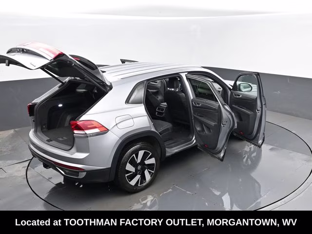 2024 Gray Volkswagen Atlas Cross Sport 2.0T SE w/Technology AWD SUV