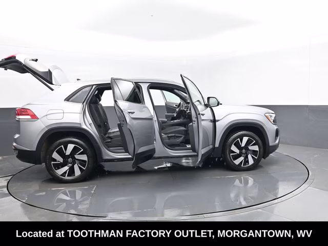 2024 Gray Volkswagen Atlas Cross Sport 2.0T SE w/Technology AWD SUV