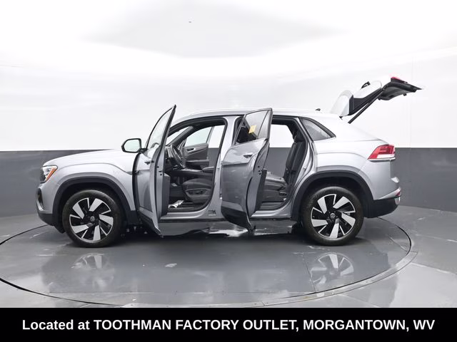 2024 Gray Volkswagen Atlas Cross Sport 2.0T SE w/Technology AWD SUV