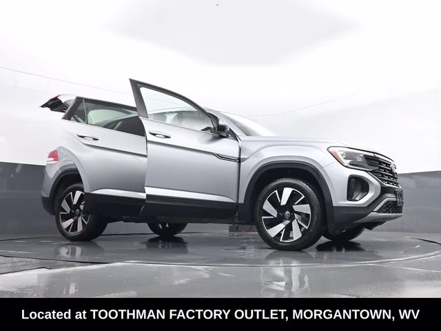 2024 Gray Volkswagen Atlas Cross Sport 2.0T SE w/Technology AWD SUV