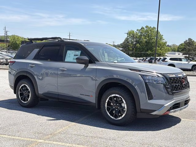 2026 Boulder Gray/Super Black Nissan Pathfinder Rock Creek 4X4 SUV