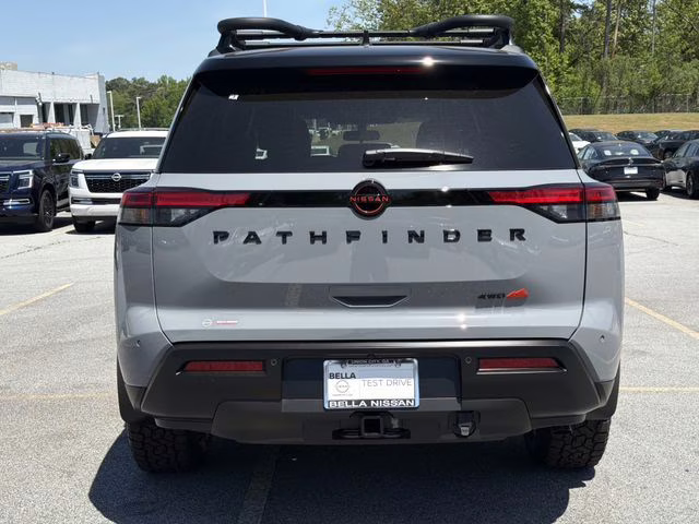 2026 Boulder Gray/Super Black Nissan Pathfinder Rock Creek 4X4 SUV