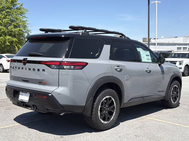2026 Boulder Gray/Super Black Nissan Pathfinder Rock Creek 4X4 SUV