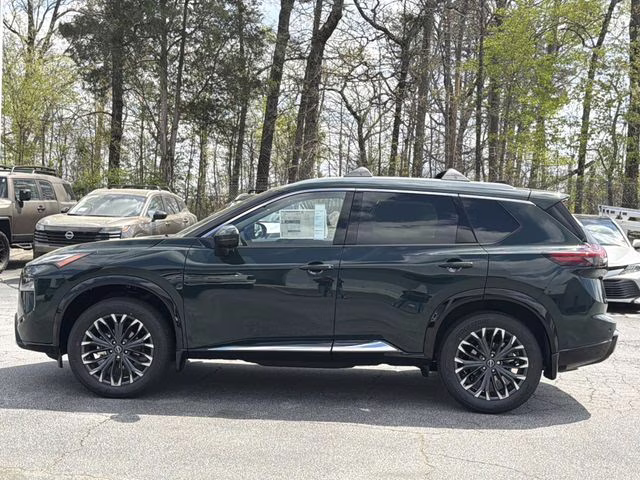 2026 Obsidian Green Nissan Rogue Platinum AWD SUV