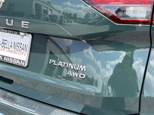 2026 Obsidian Green Nissan Rogue Platinum AWD SUV