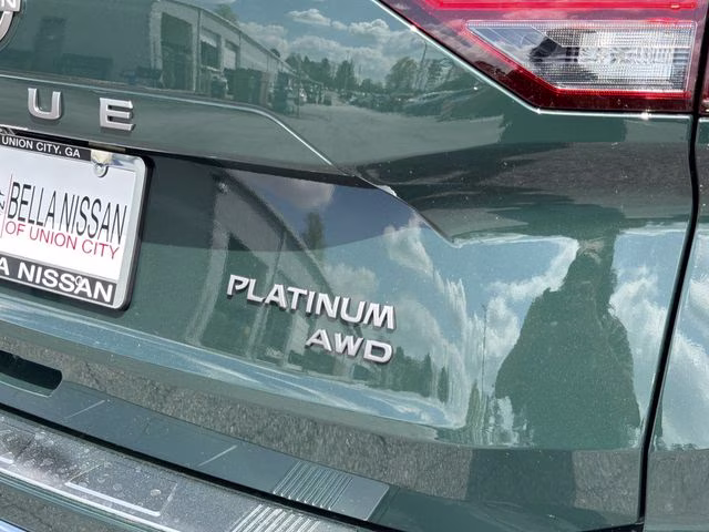 2026 Obsidian Green Nissan Rogue Platinum AWD SUV