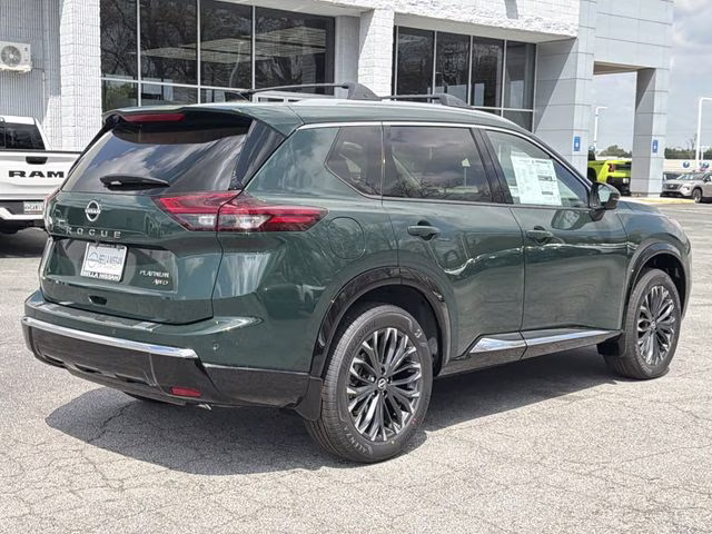 2026 Obsidian Green Nissan Rogue Platinum AWD SUV