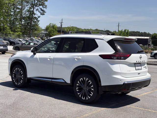 2026 Everest White Pearl Tricoat Nissan Rogue Platinum AWD SUV