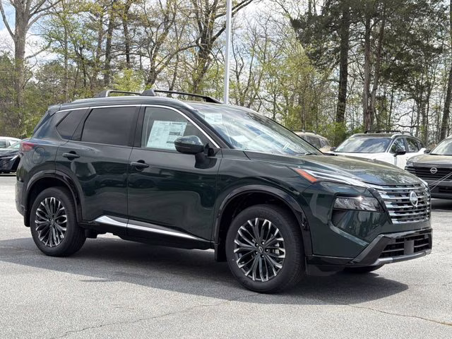 2026 Obsidian Green Nissan Rogue Platinum AWD SUV