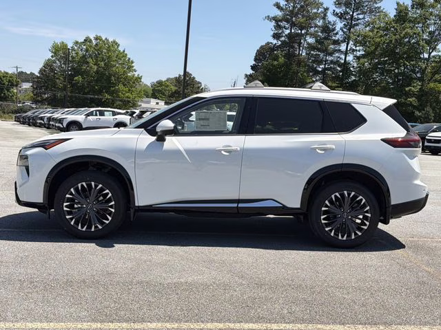 2026 Everest White Pearl Tricoat Nissan Rogue Platinum AWD SUV
