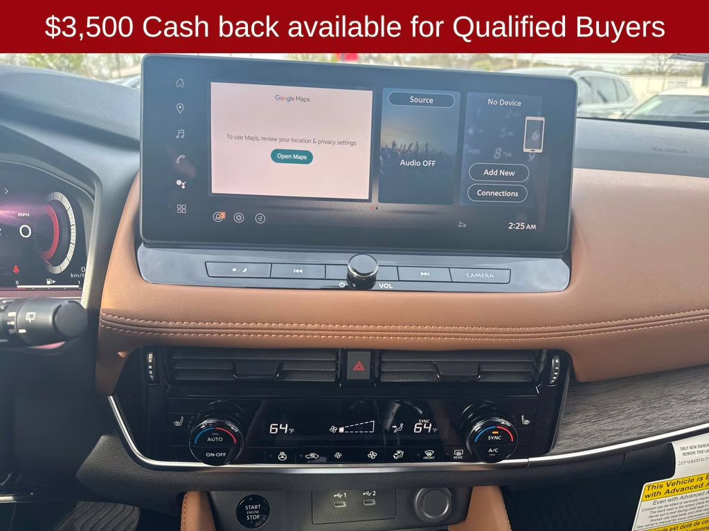 2026 Everest White Pearl/Super Black Nissan Rogue Platinum AWD SUV