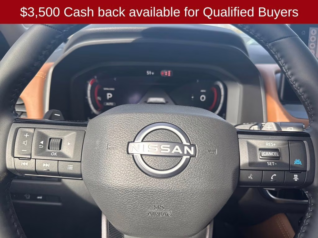 2026 Everest White Pearl/Super Black Nissan Rogue Platinum AWD SUV