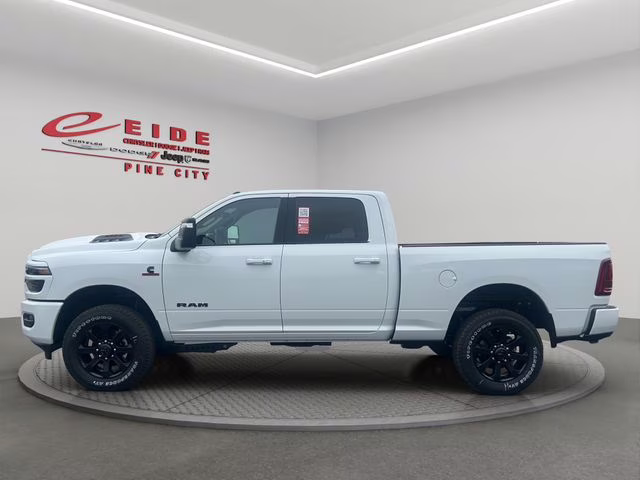 2026 Bright White Clearcoat Ram 2500 Laramie Night Edition 4X4 Truck