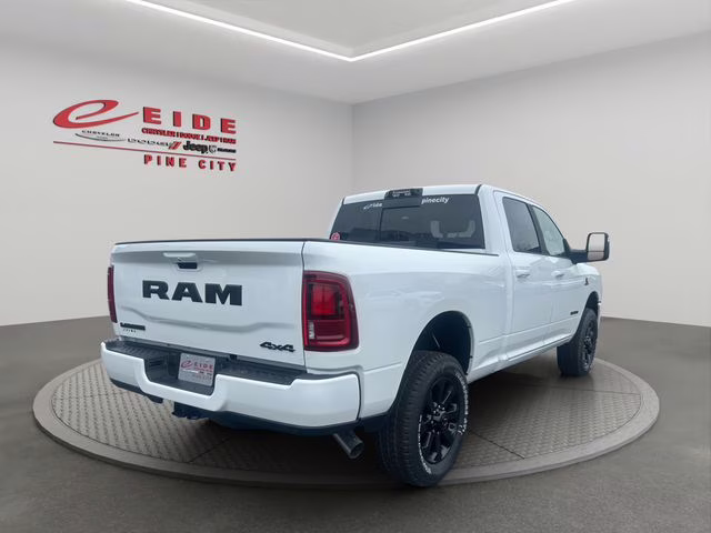 2026 Bright White Clearcoat Ram 2500 Laramie Night Edition 4X4 Truck