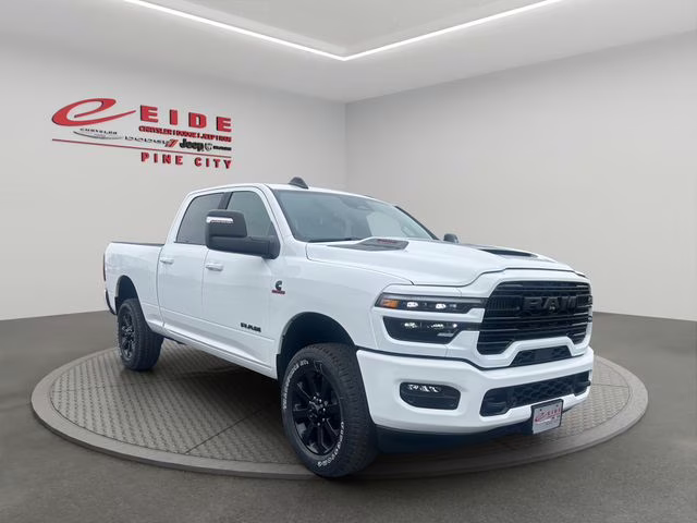 2026 Bright White Clearcoat Ram 2500 Laramie Night Edition 4X4 Truck