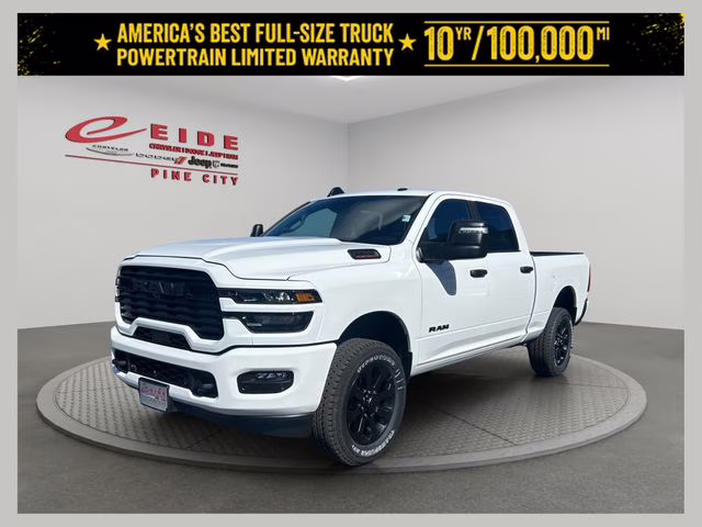 2026 Bright White Clearcoat Ram 2500 Big Horn Night Edition 4X4 Truck