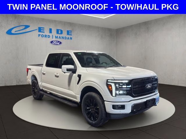 2026 White Ford F-150 Lariat Black Appearance 4X4 Truck