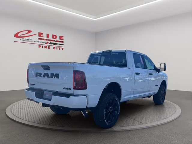 2026 Bright White Clearcoat Ram 2500 Big Horn Night Edition 4X4 Truck