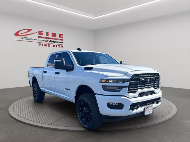 2026 Bright White Clearcoat Ram 2500 Big Horn Night Edition 4X4 Truck
