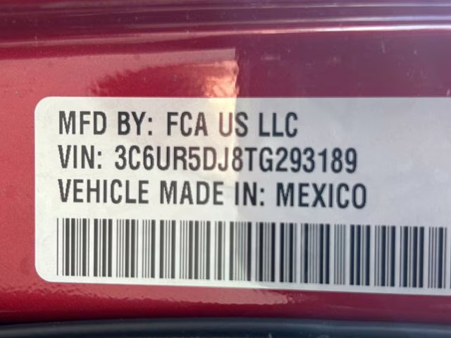 2026 Molten Red Pearlcoat Ram 2500 Big Horn 4X4 Truck