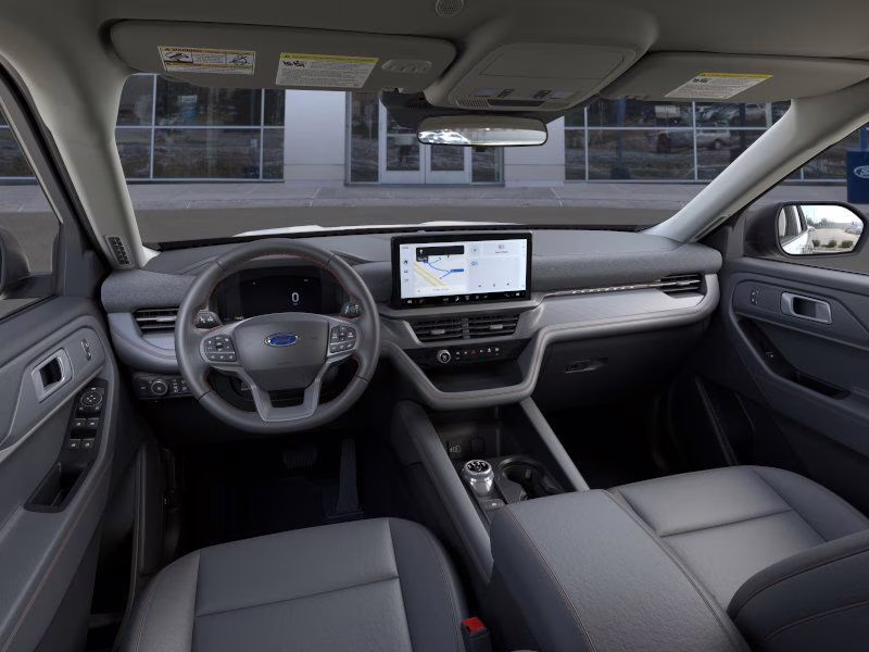 2026 Space White Metallic Ford Explorer Active 4X4 SUV