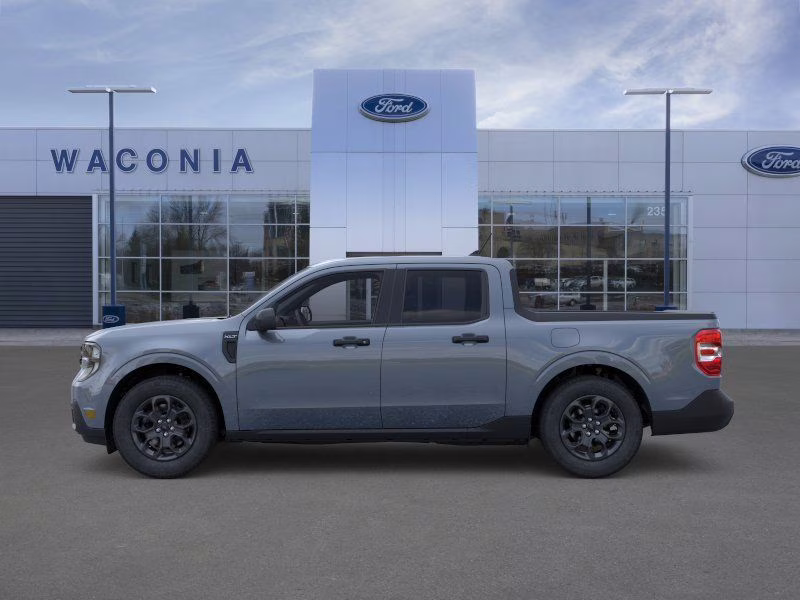 2026 Azure Gray Metallic Tri-Coat Ford Maverick XLT AWD Truck