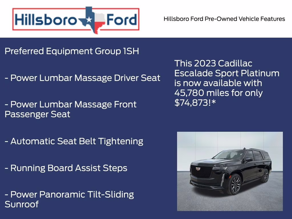 2023 Black Raven Cadillac Escalade Sport Platinum 4X4 SUV