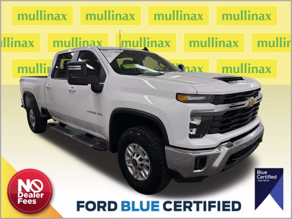 2025 Summit White Chevrolet Silverado 2500HD LT 4X4 Truck