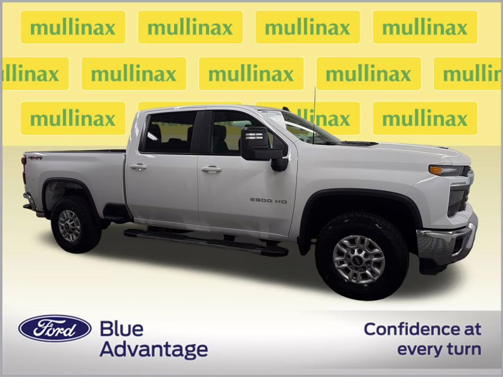 2025 Summit White Chevrolet Silverado 2500HD LT 4X4 Truck