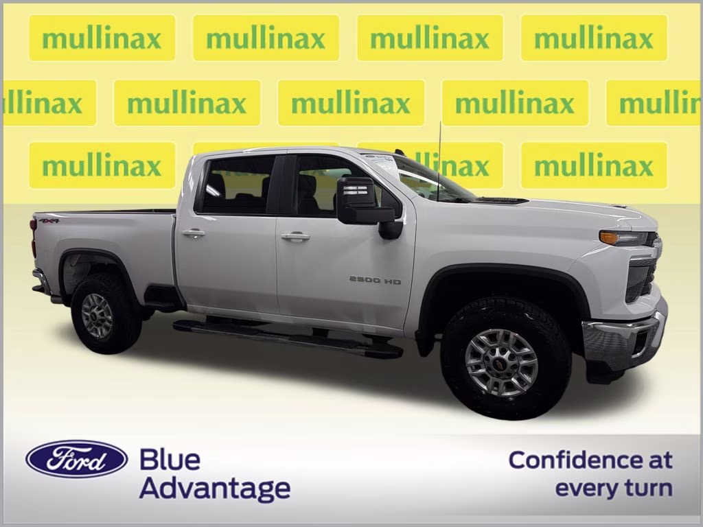 2025 Summit White Chevrolet Silverado 2500HD LT 4X4 Truck