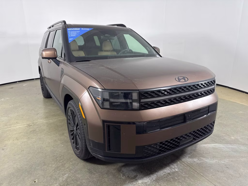 2026 Earthy Brass Matte Hyundai Santa Fe Hybrid Calligraphy FWD SUV