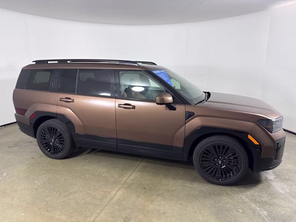 2026 Earthy Brass Matte Hyundai Santa Fe Hybrid Calligraphy FWD SUV