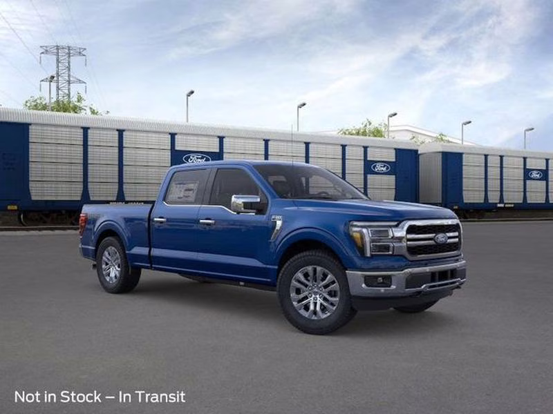 2026 Argon Blue Metallic Ford F-150 LARIAT 4X4 Truck