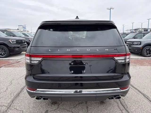 2026 Infinite Black Metallic Clearcoat Lincoln Aviator Reserve AWD SUV
