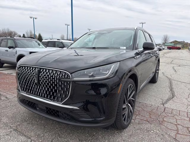 2026 Infinite Black Metallic Clearcoat Lincoln Aviator Reserve AWD SUV