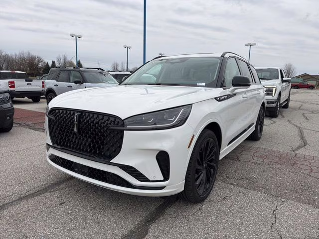 2026 Pristine White Metallic Tri-Coat Lincoln Aviator Reserve AWD SUV