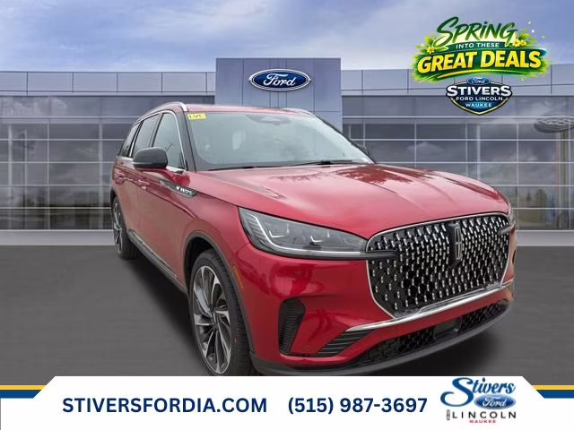 2026 Red Carpet Tinted Clearcoat Lincoln Aviator Reserve AWD SUV