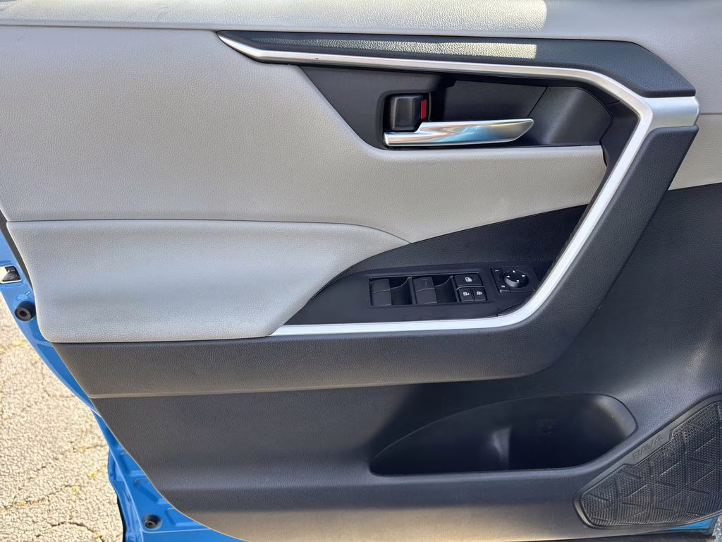 2021 Blue Flame Toyota RAV4 XLE FWD SUV