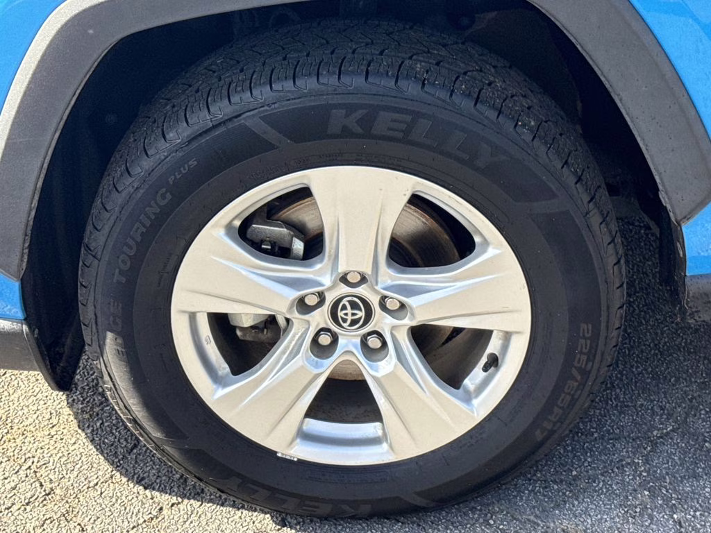 2021 Blue Flame Toyota RAV4 XLE FWD SUV