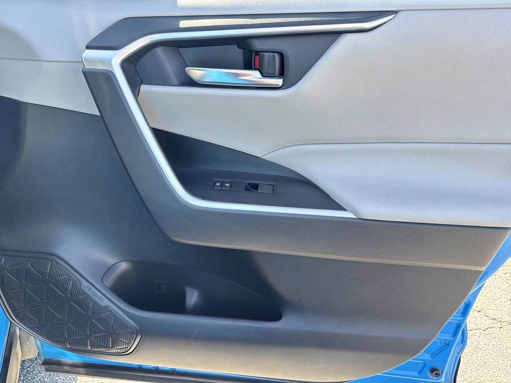 2021 Blue Flame Toyota RAV4 XLE FWD SUV