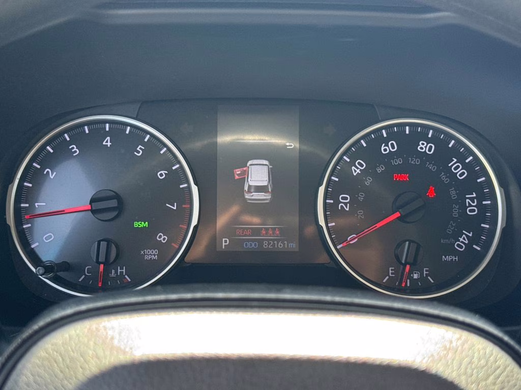 2021 Blue Flame Toyota RAV4 XLE FWD SUV