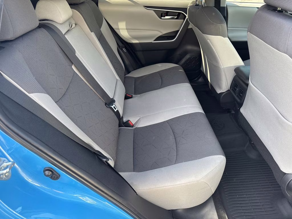 2021 Blue Flame Toyota RAV4 XLE FWD SUV