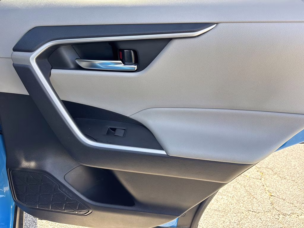 2021 Blue Flame Toyota RAV4 XLE FWD SUV