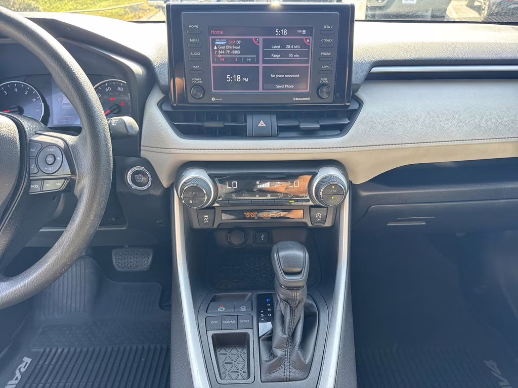 2021 Blue Flame Toyota RAV4 XLE FWD SUV