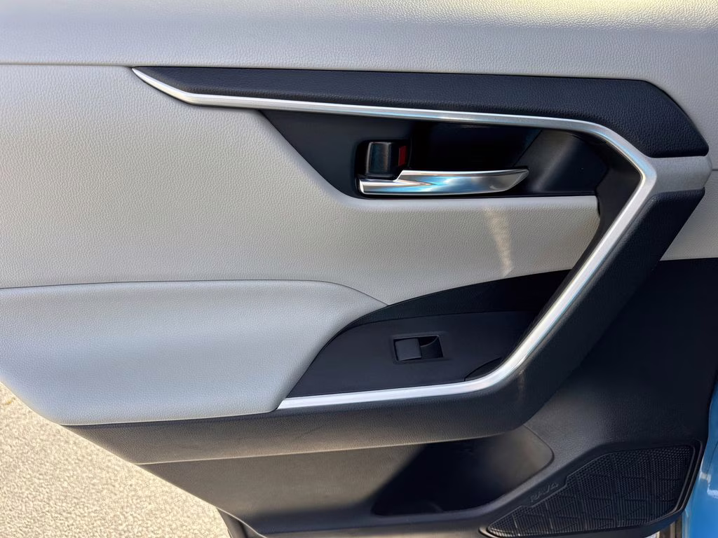 2021 Blue Flame Toyota RAV4 XLE FWD SUV