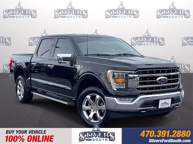 2023 Black Metallic Ford F-150 Lariat 4X4 Truck
